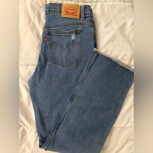 Levi's Straight Leg Jeans - Classic Blue